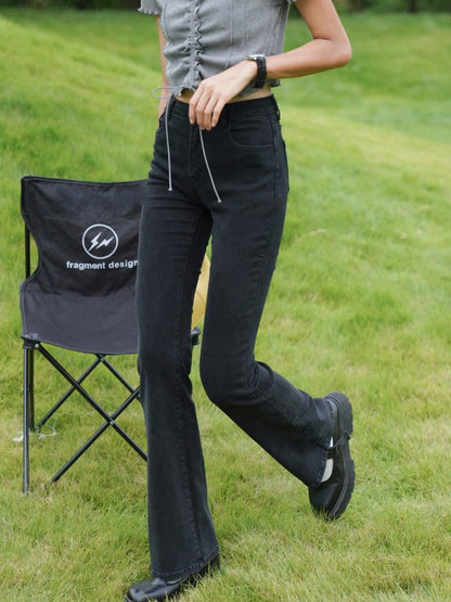Bootcut Flared Denim Pants HL4146