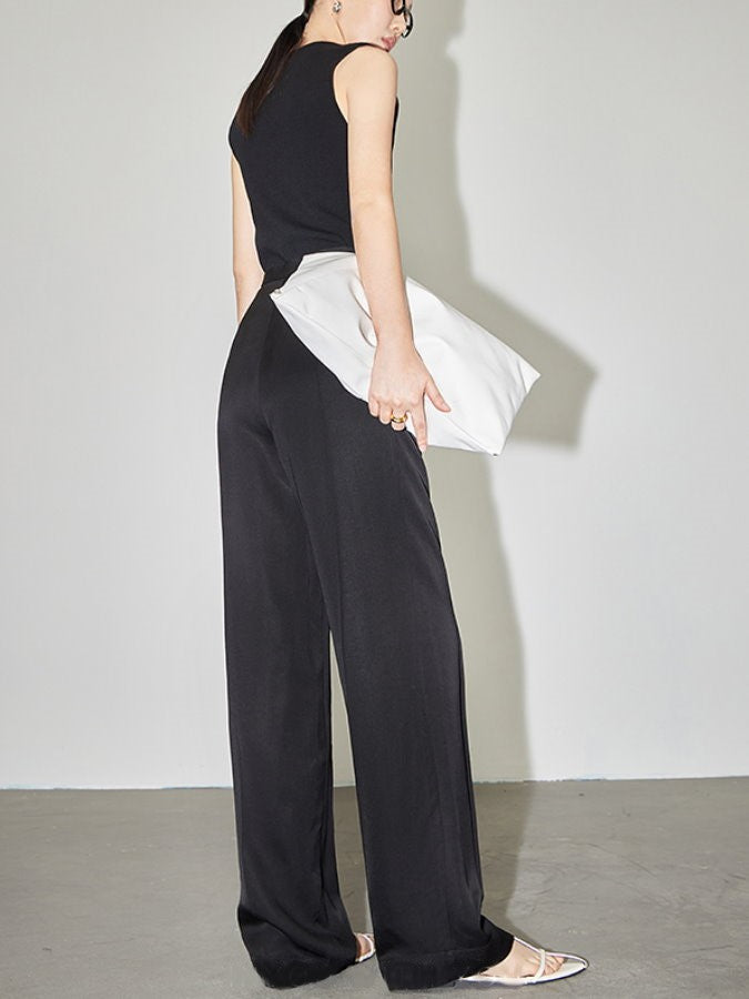 Center Press Wide Leg Pants_BDHL4372