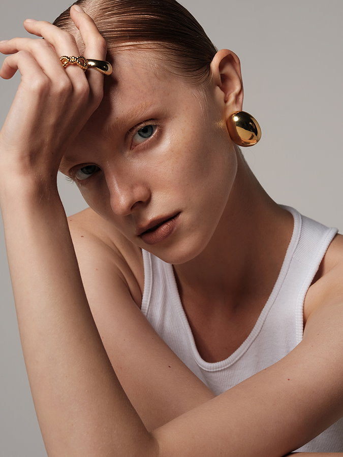 Plump Form Earrings HL4013