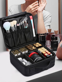 Partition Large Capacity Professional Makeup Box HL3827