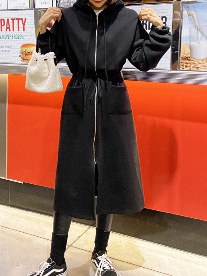 Long parka coat 9433