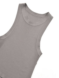 Slim rib tank top_BDHL4425