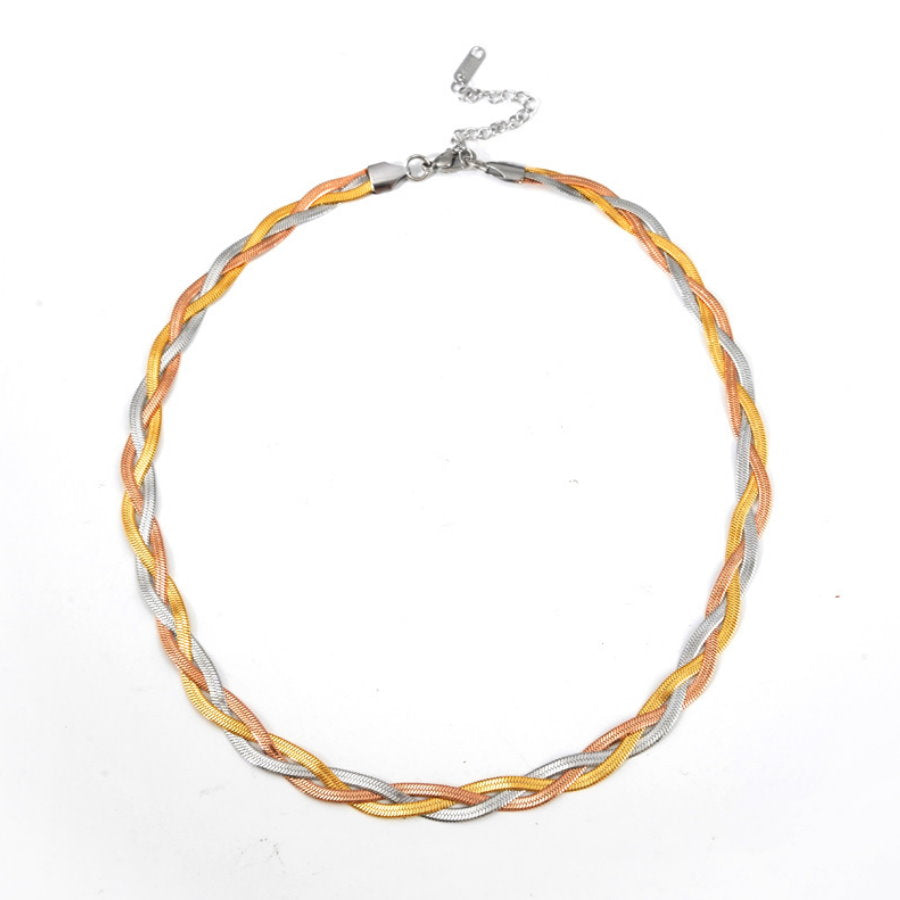 Blade design necklace HL9619