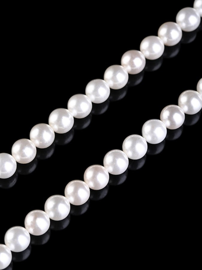 Unisex Shell Pearl Necklace_HL3617