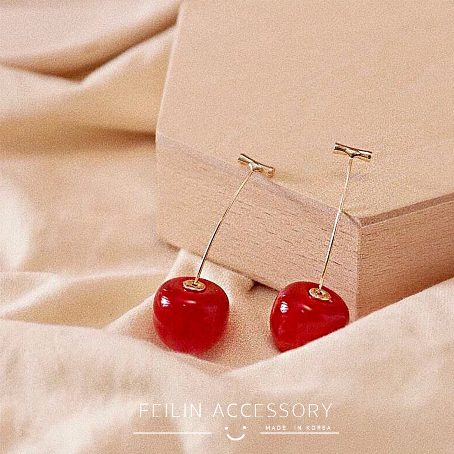 Cherry earrings 5759