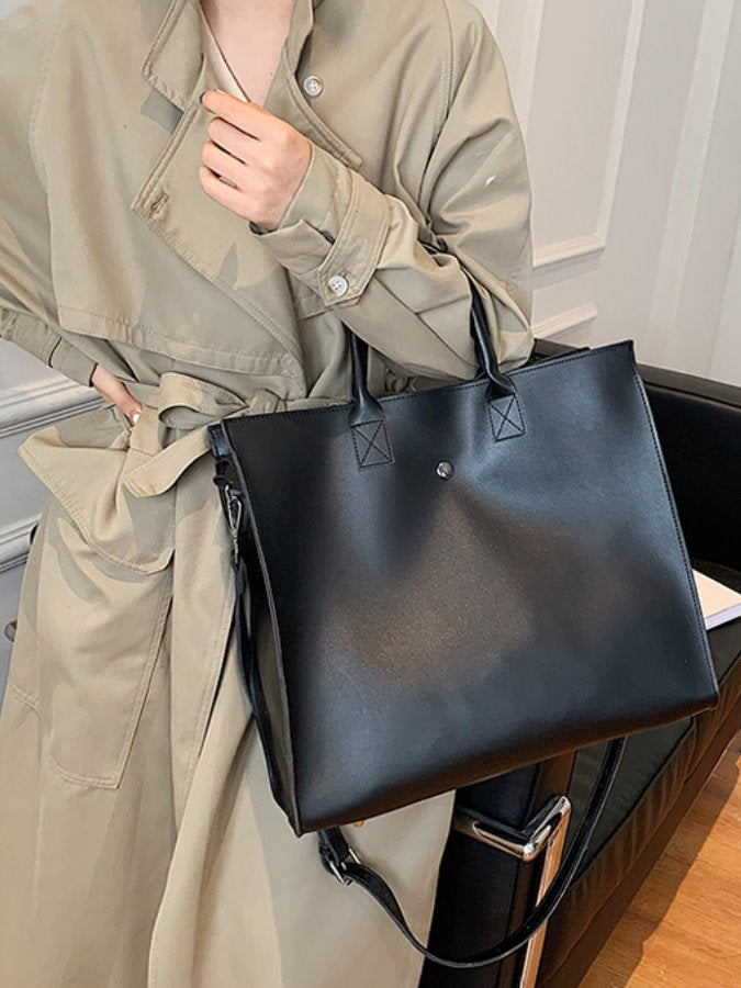 PU leather 2-way tote bag HL3881