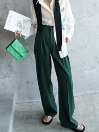 Loose Draped Wide Leg Pants HL3509