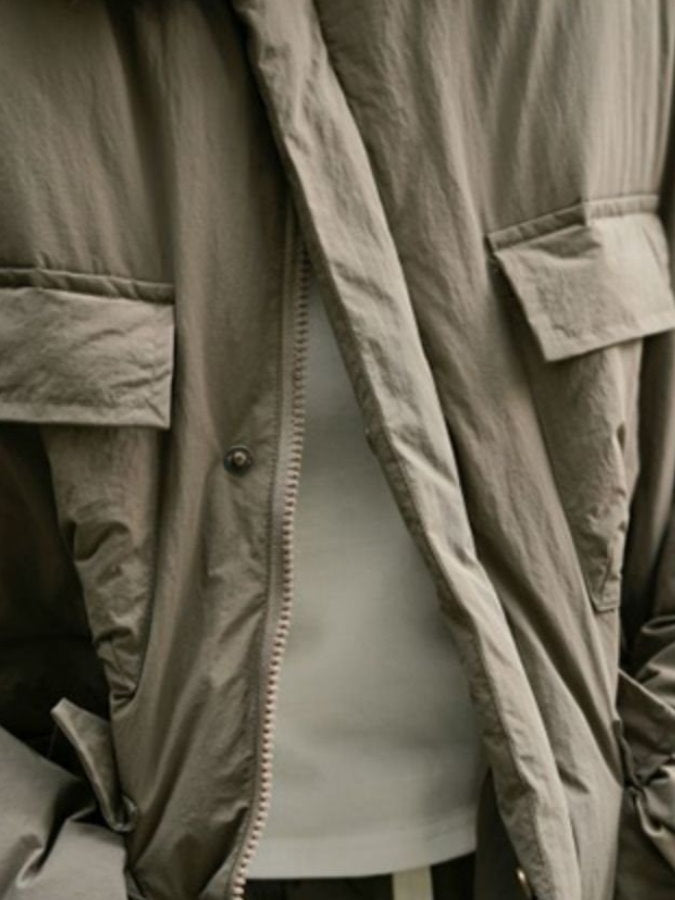 Flap Pocket Down Jacket HL4222