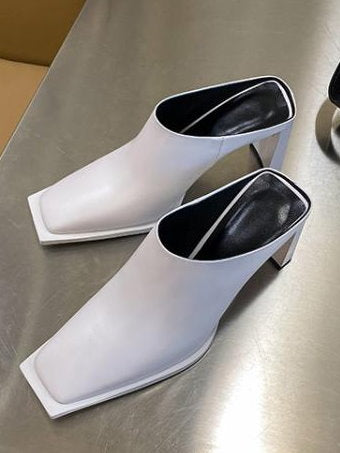 方頭一腳蹬穆勒鞋 9140