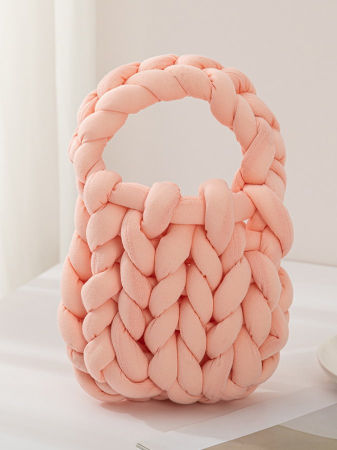 Fluffy Yarn Mini Bag HL3811
