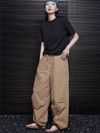 Parachute Wide Loose Pants_BDHL4395