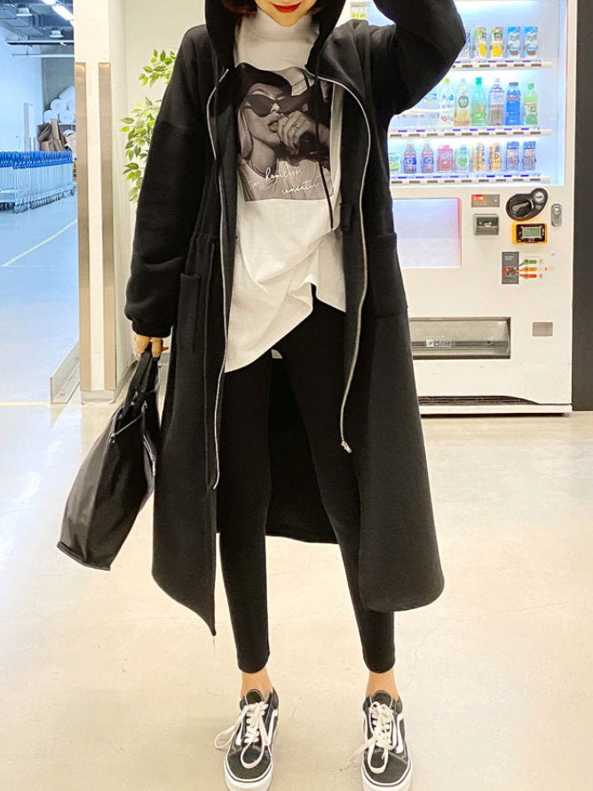 Long parka coat 9433