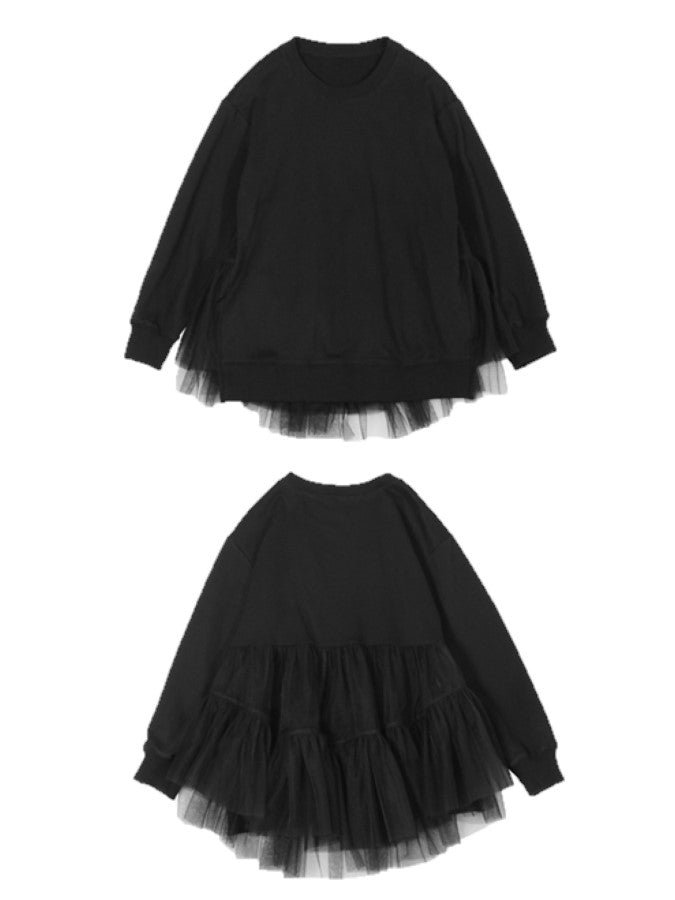 Tiered Tulle Docking Top HL3735