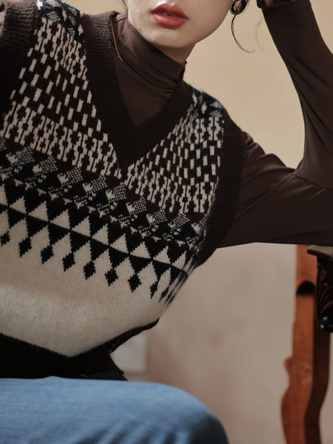 mock neck power shawl shirt 9417