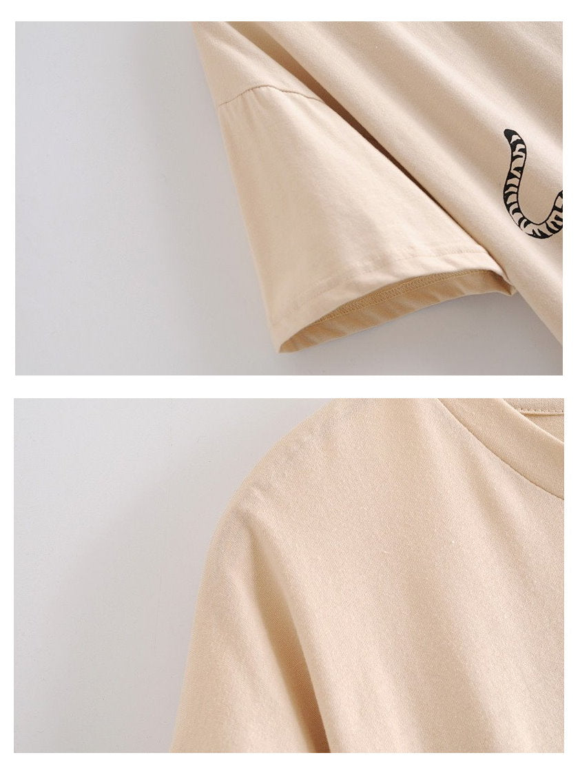 Tiger graphic T-shirt 9163