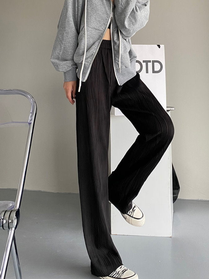 Cutoff Draped Pants HL3435