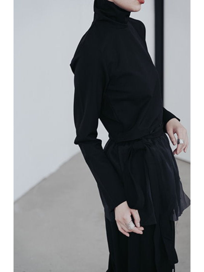 Slim Fit Turtleneck Shirt HL3978