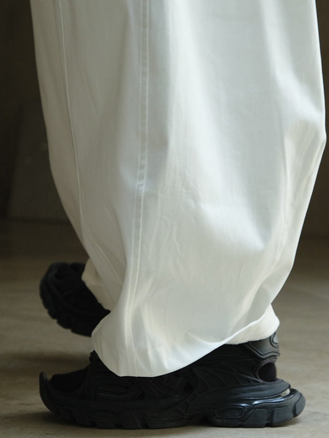 Wide Tuck Lantern Pants HL3838