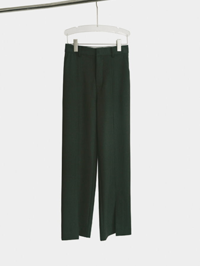 Cycut Hem Slit Pants HL3828