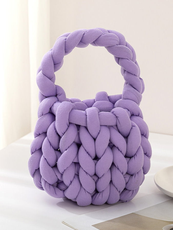 Fluffy Yarn Mini Bag HL3811