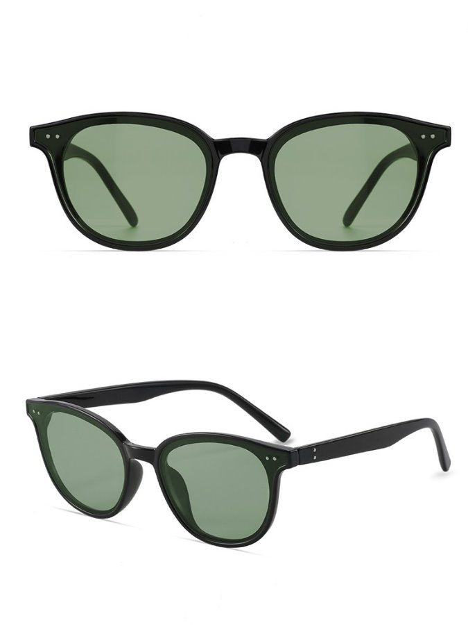 Black Frame Colored Lens Sunglasses HL3639