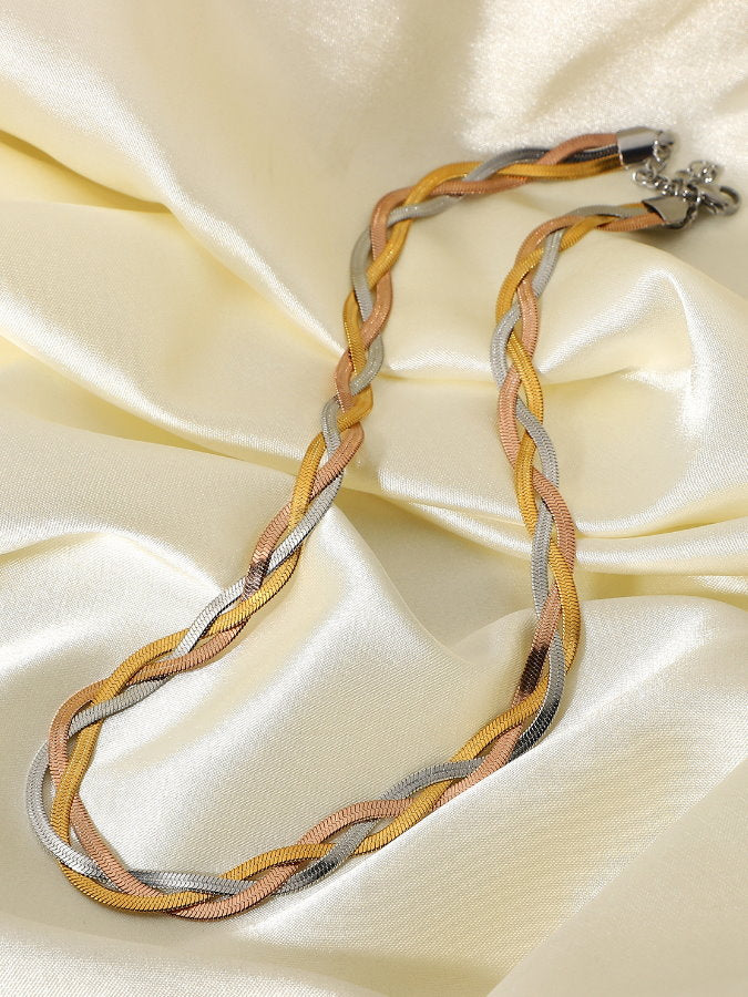 Blade design necklace HL9619