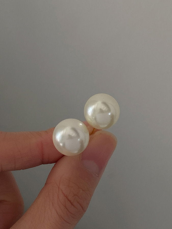 Simple Pearl Earrings_HL4288