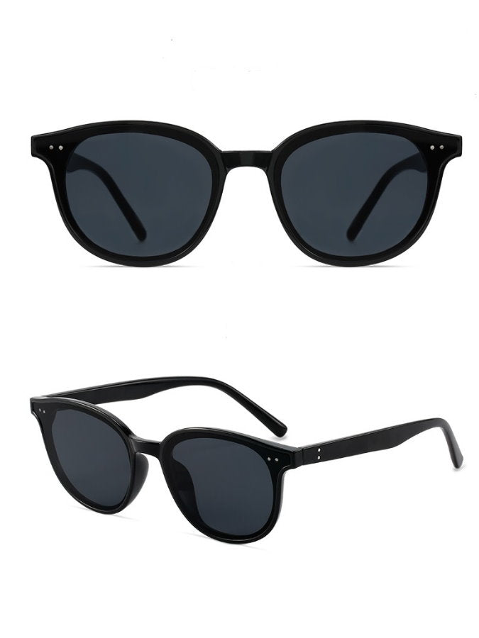 Black Frame Colored Lens Sunglasses HL3639