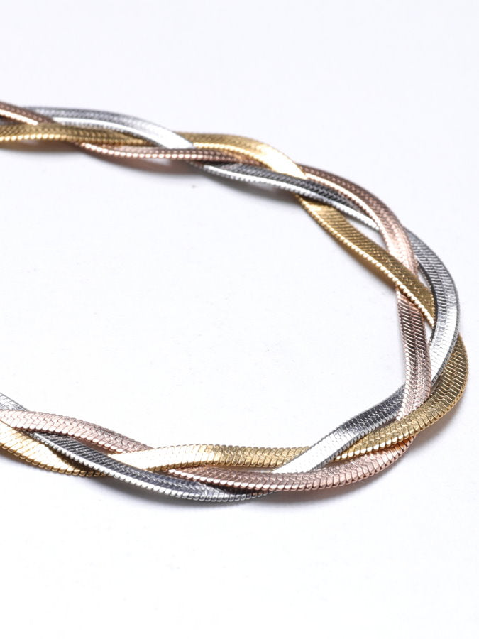 Blade design necklace HL9619