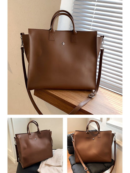 PU leather 2-way tote bag HL3881