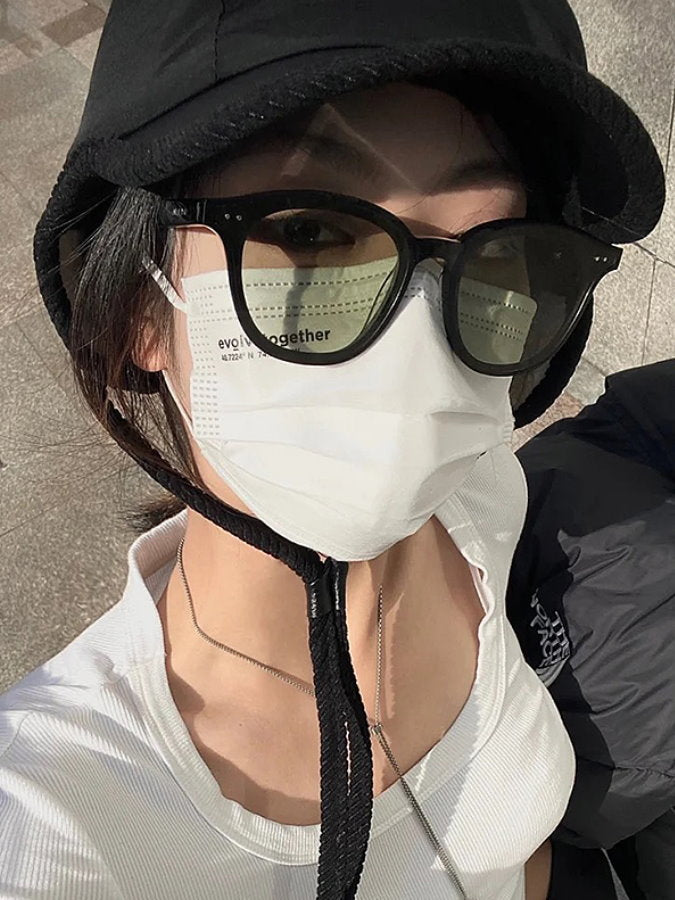 黑框彩色鏡片太陽眼鏡 HL3639