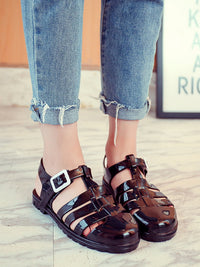 Flat Glucara Rubber Sandals HL3569