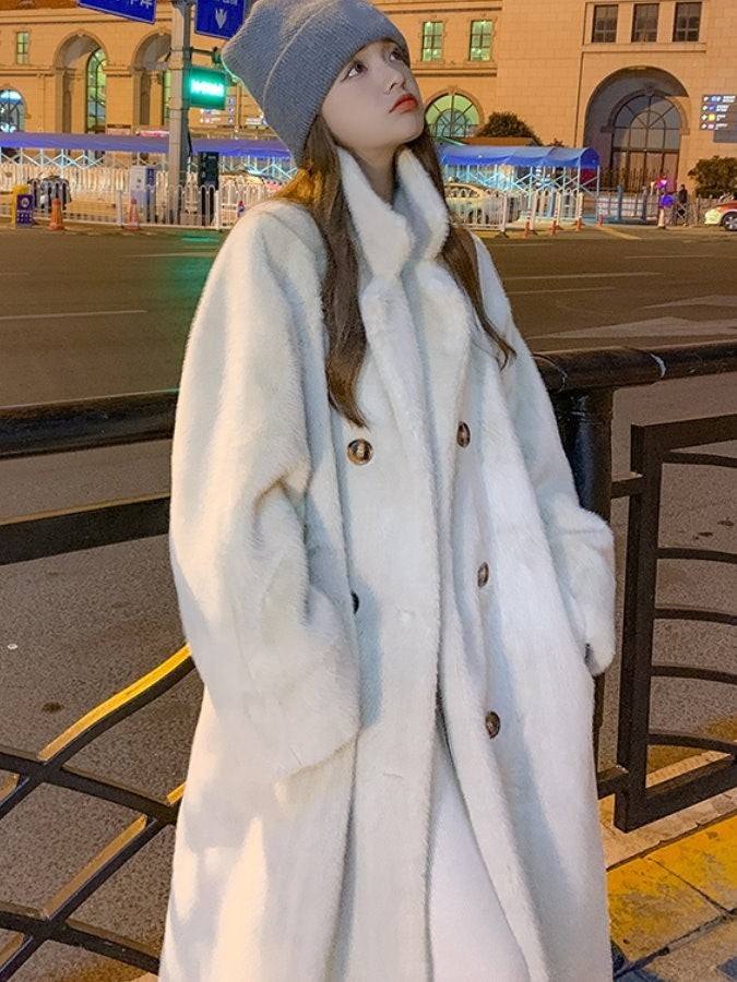 Boa Double Long Coat HL4111