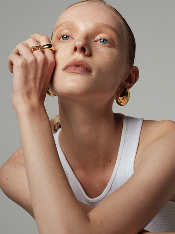 Plump Form Earrings HL4013
