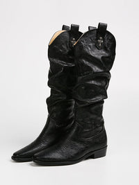 Pointed toe western cowboy boots_BDHL5318