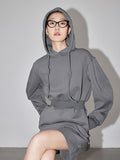 Waist Shape Hoodie Dress HL4280