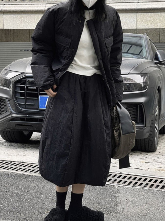 Flap Pocket Down Jacket HL4222
