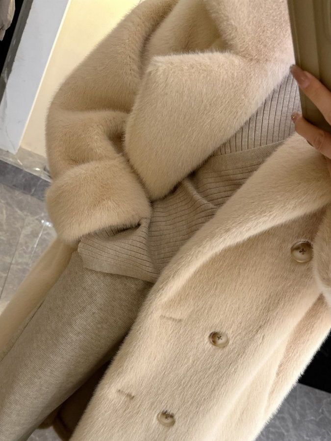 Boa Double Long Coat HL4111