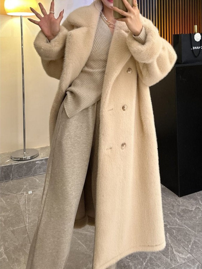 Boa Double Long Coat HL4111
