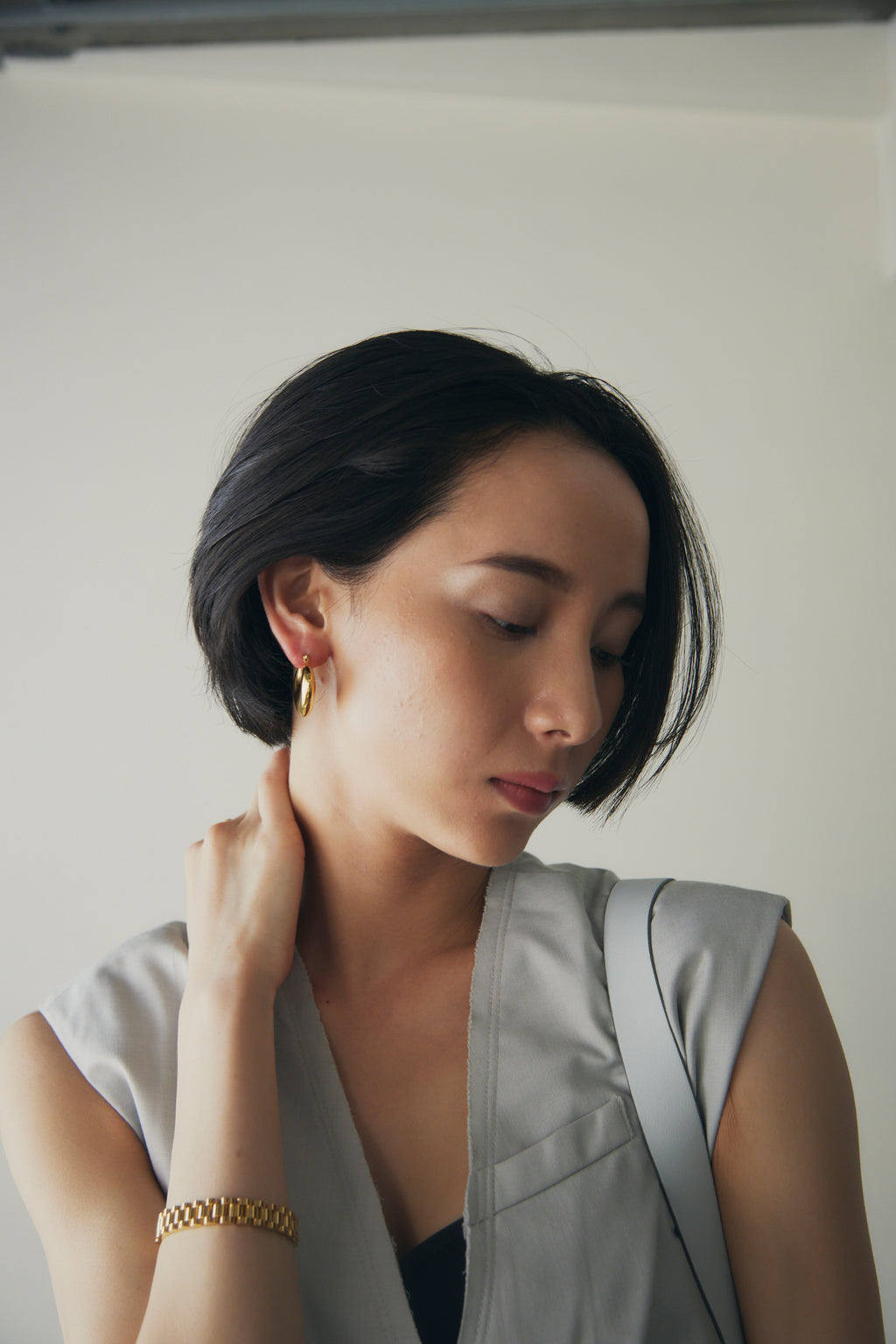 plump heart hoop earrings 9172