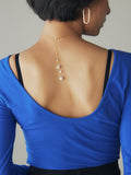 Loop Tie Pearl Necklace HL9755