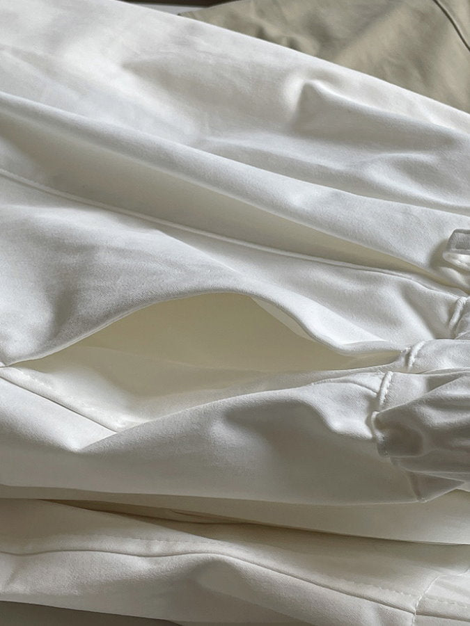 Wide Tuck Lantern Pants HL3838