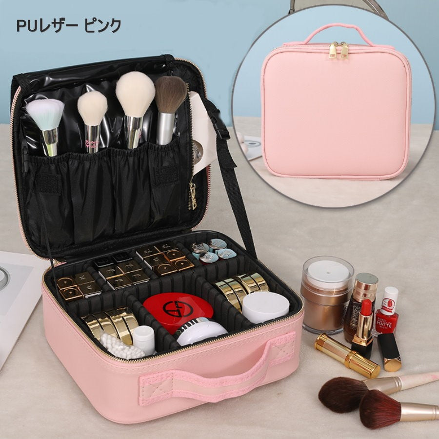 Partition Large Capacity Professional Makeup Box HL3827 – HELROUS
