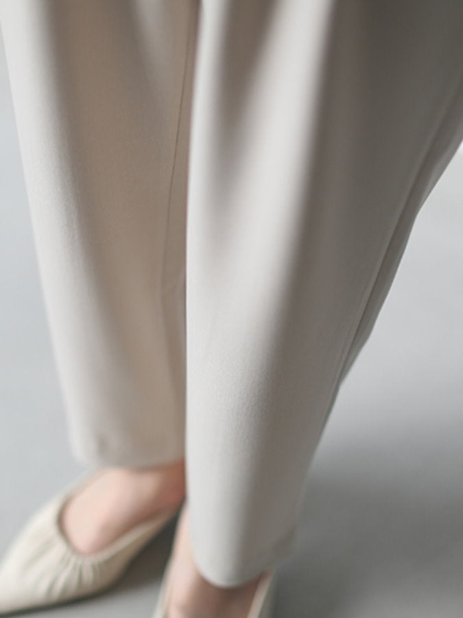 Waist Tuck Tapered Pants HL3597