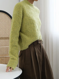 Loop knit pullover 9455