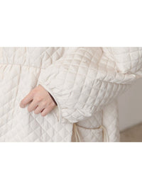 Quilted Pullover Coat HL3920