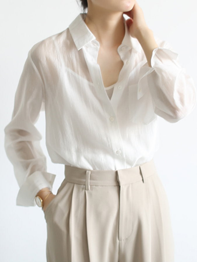 Waist Tuck Tapered Pants HL3597