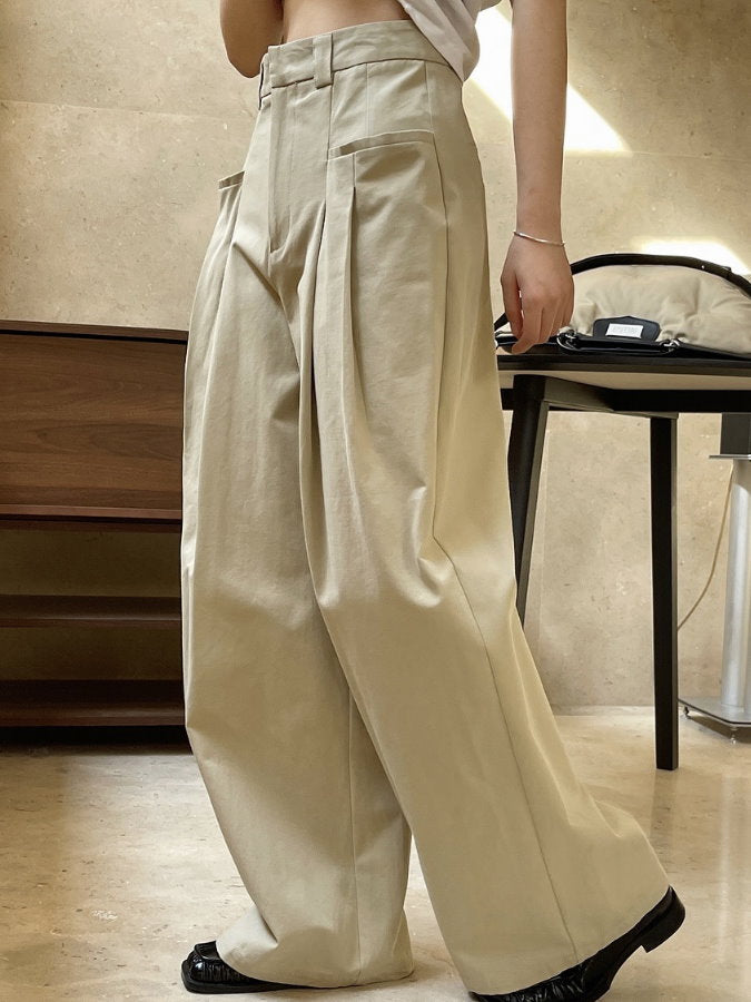 Front Tuck Wide Leg Pants HL9702/LCHK