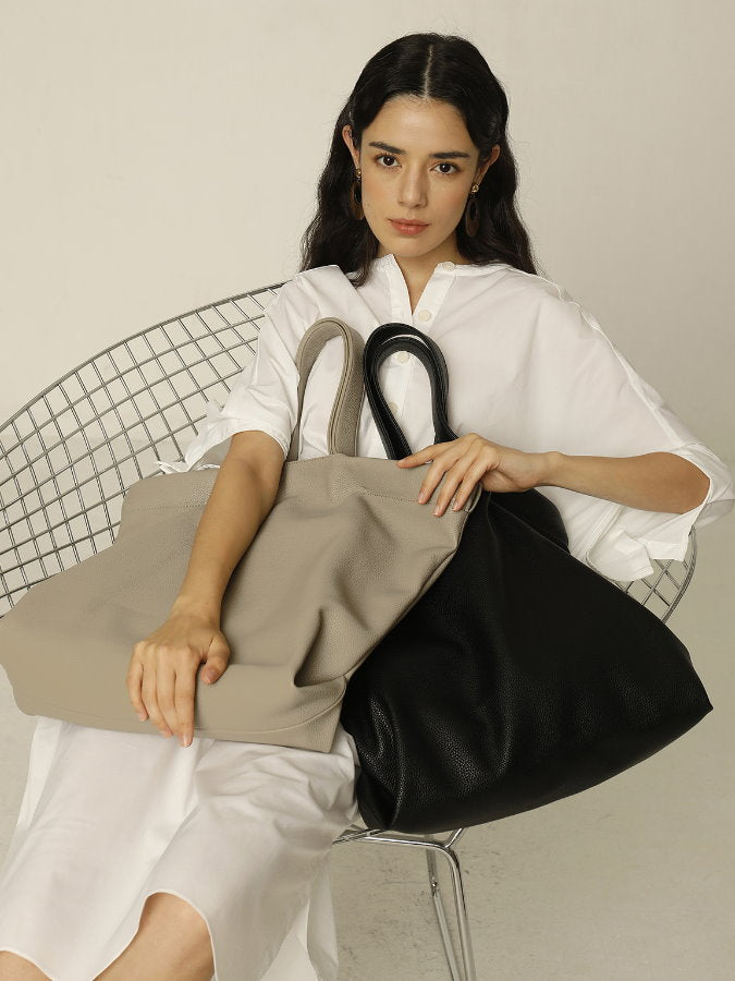 Eco-Leather Big Tote Bag HL4276