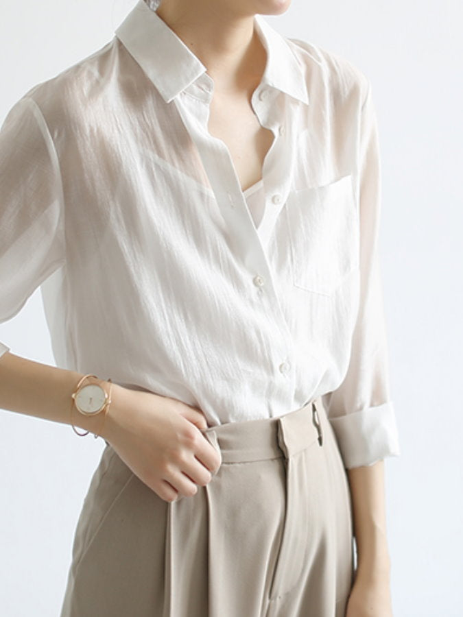 Waist Tuck Tapered Pants HL3597